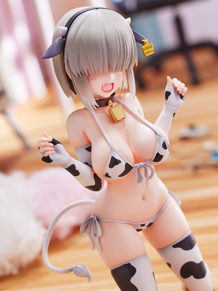 Wave Scale Figure Dreamtech: Uzaki Chan Wants To Hang Out - Yanagi Uzaki Cow Pattern Bikini  Dt-195 Escala 1/7