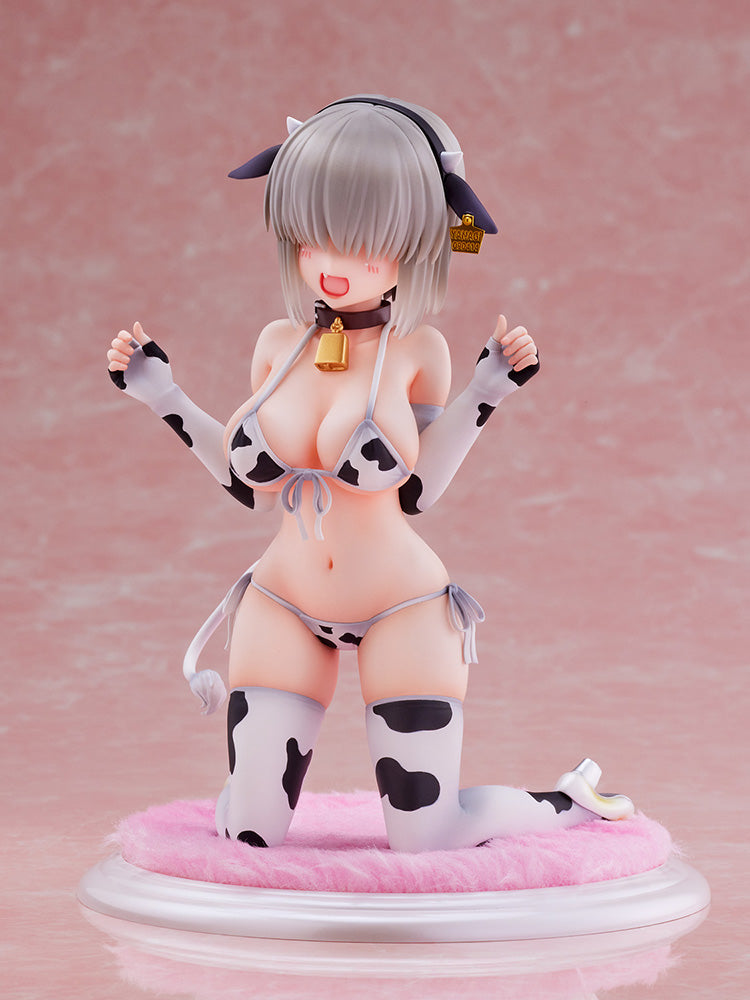 Wave Scale Figure Dreamtech: Uzaki Chan Wants To Hang Out - Yanagi Uzaki Cow Pattern Bikini  Dt-195 Escala 1/7