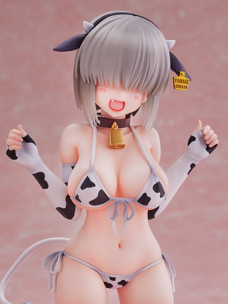 Wave Scale Figure Dreamtech: Uzaki Chan Wants To Hang Out - Yanagi Uzaki Cow Pattern Bikini  Dt-195 Escala 1/7