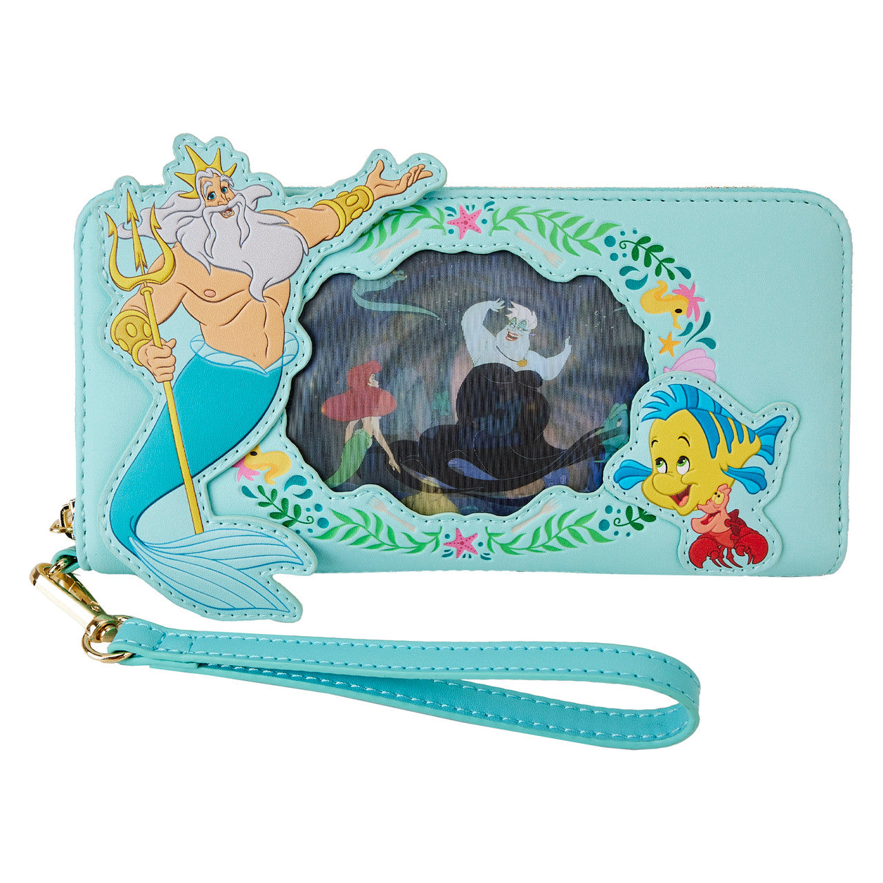 Loungefly X Disney: La Sirenita - Cartera Lenticular