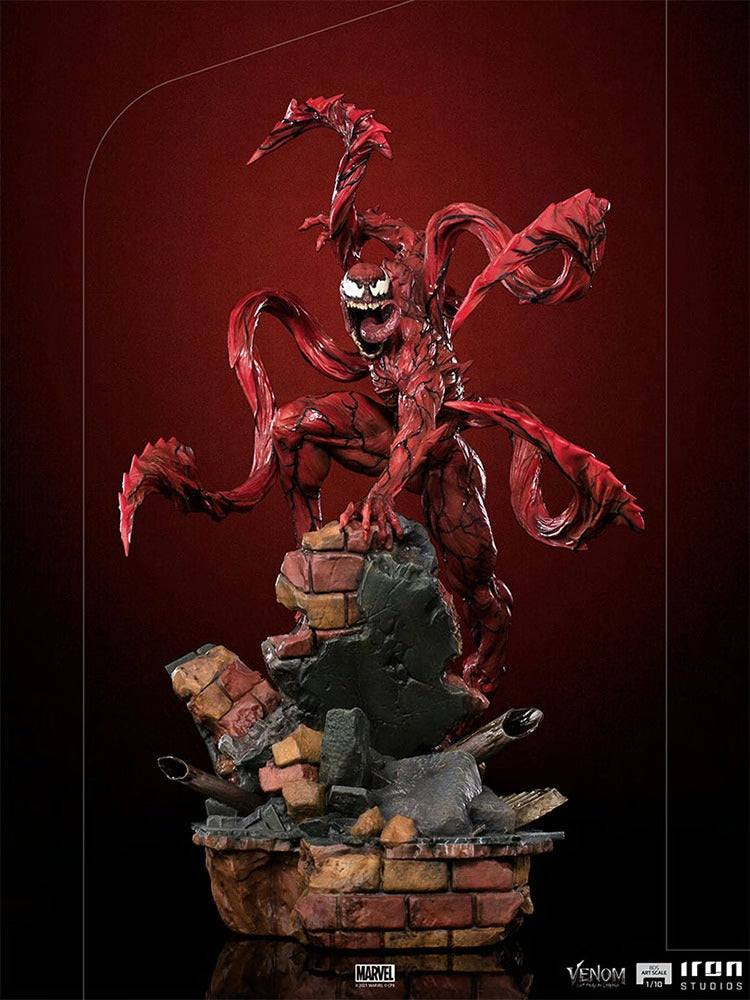 IRON Studios: Let There Be Carnage - Carnage BDS Escala de Arte 1/10