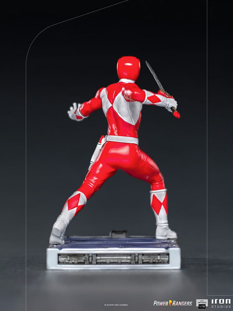 IRON Studios: Power Rangers - Red Ranger Escala de Arte 1/10