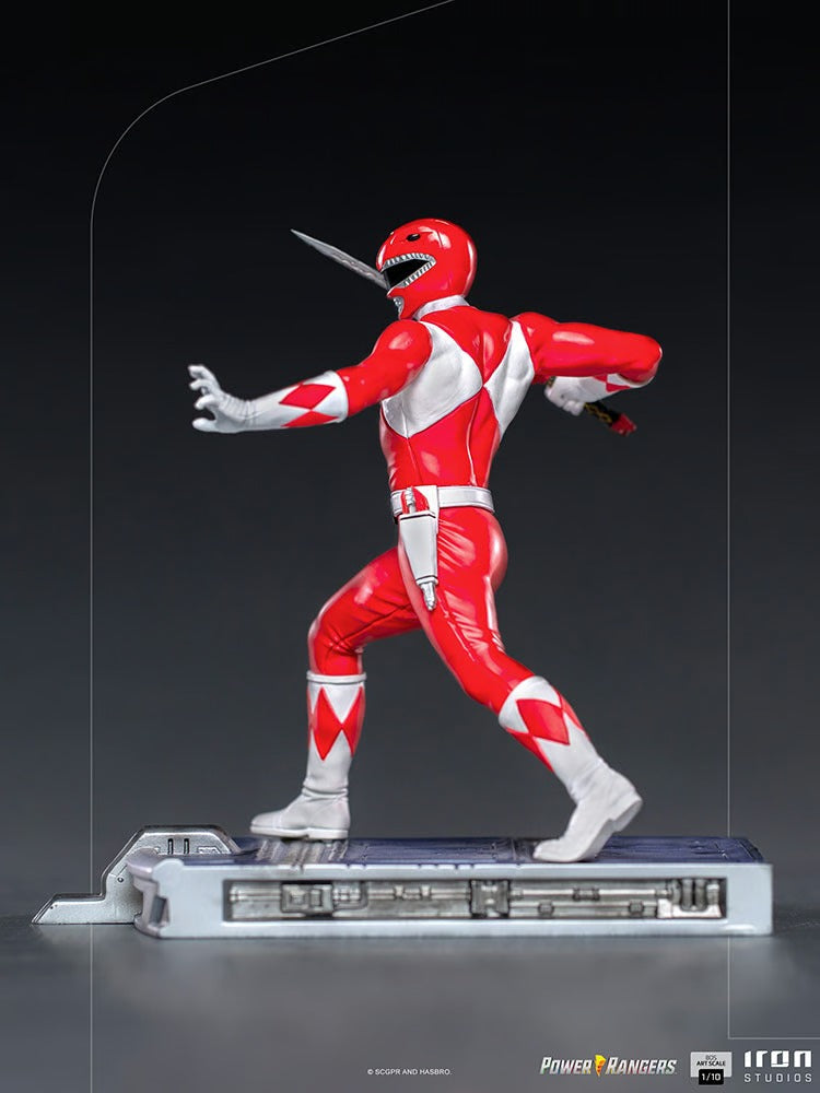 IRON Studios: Power Rangers - Red Ranger Escala de Arte 1/10