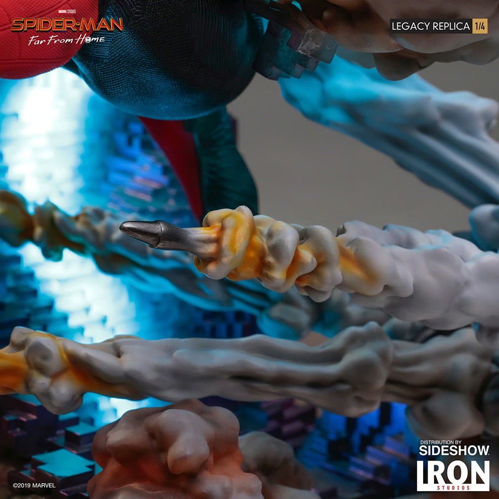 IRON Studios: Marvel Spider Man Lejos De Casa - Spider Man Legacy Escala 1/4