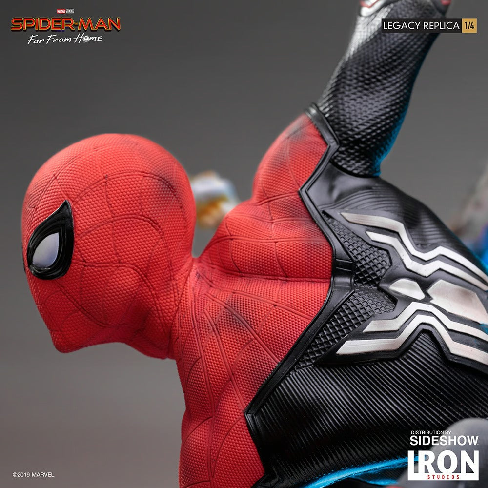 IRON Studios: Marvel Spider Man Lejos De Casa - Spider Man Legacy Escala 1/4