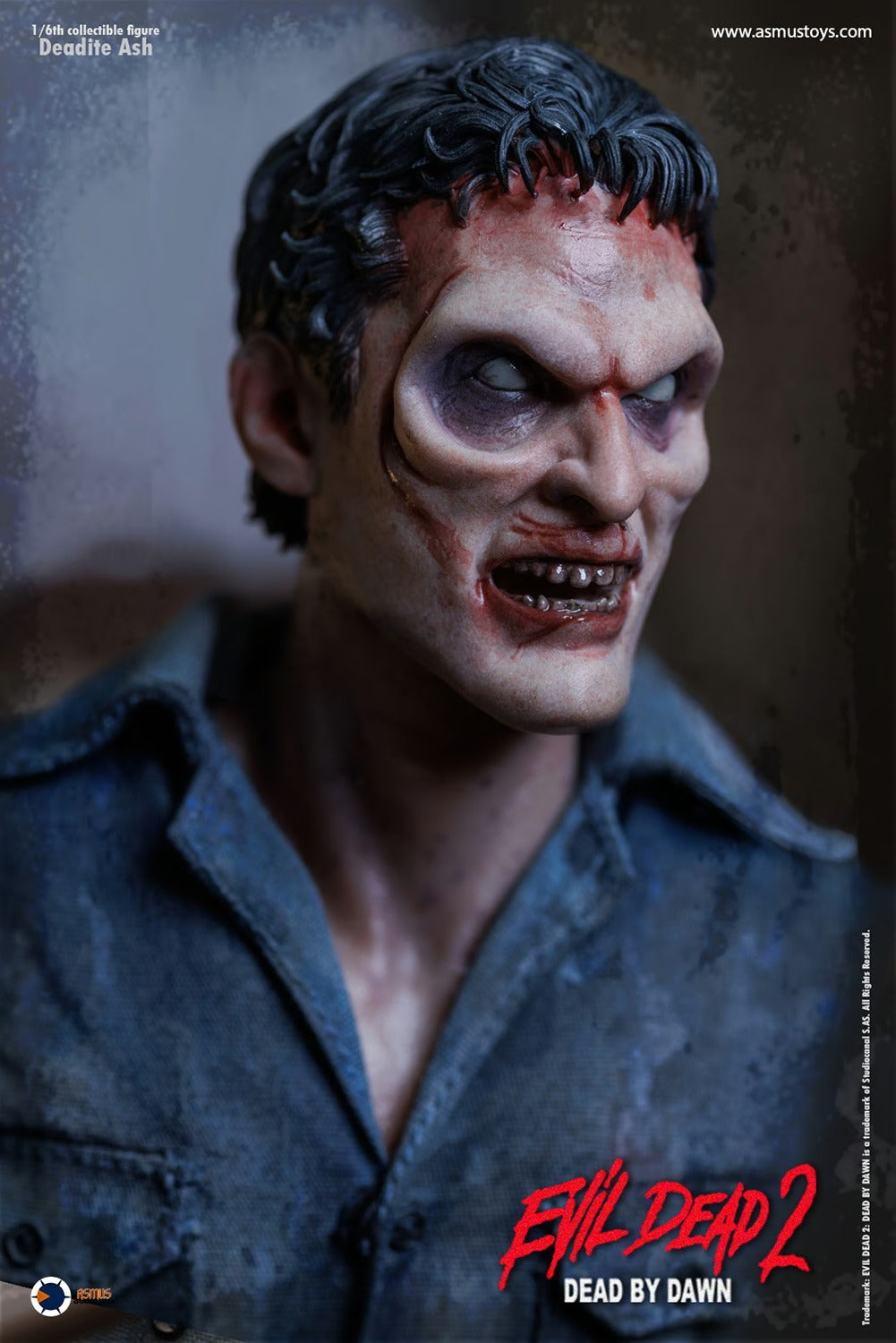 Asmus Collectible Toys: Evil Dead II - Deadite Ash Escala 1/6