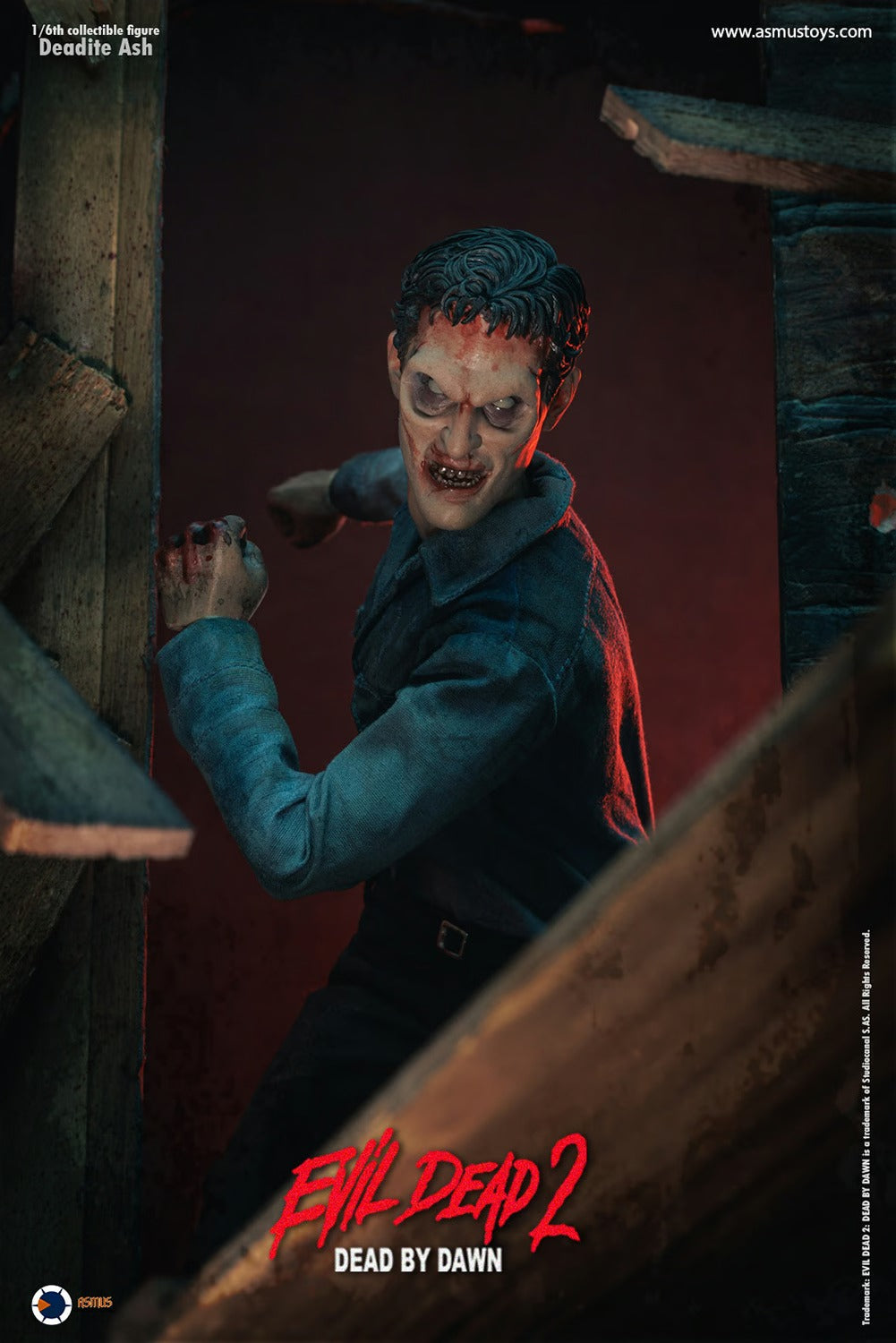 Asmus Collectible Toys: Evil Dead II - Deadite Ash Escala 1/6