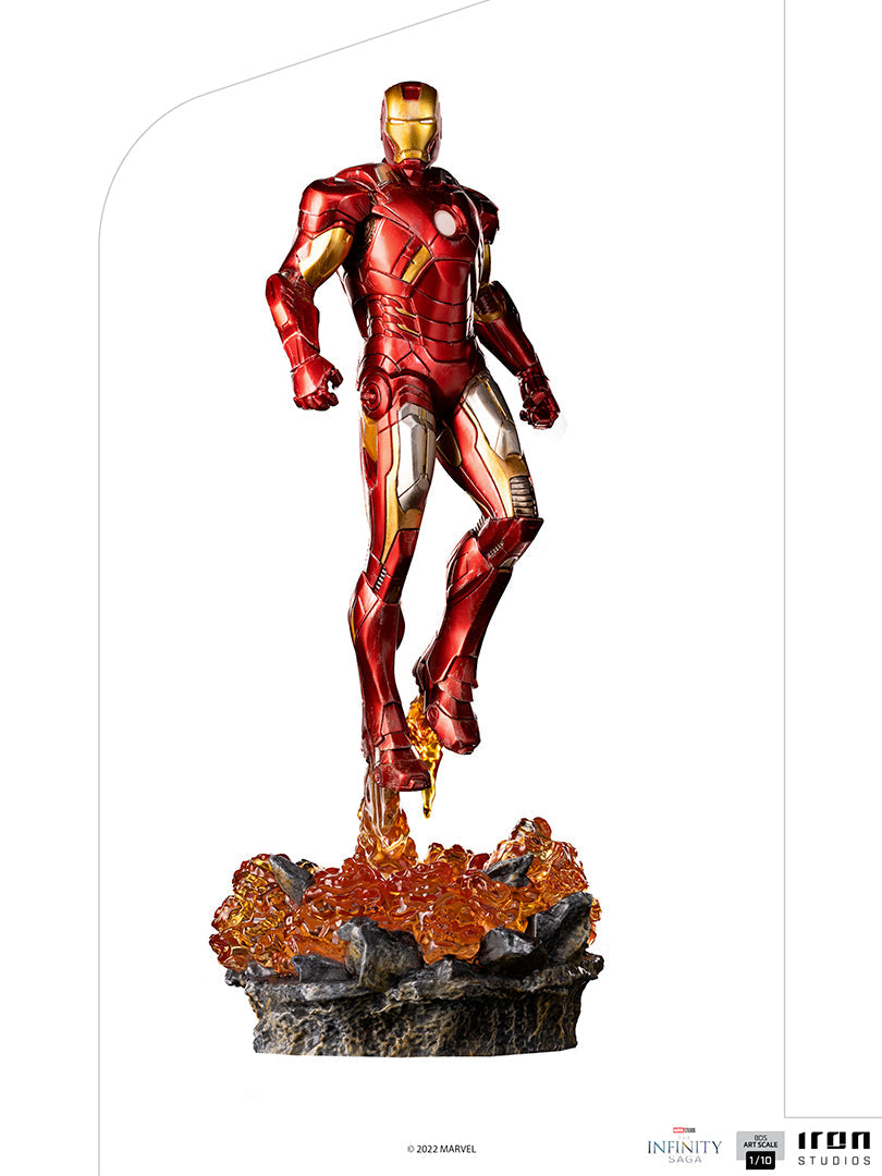 IRON Studios: Marvel The Infinity Saga - Iron Man Batalla de Nueva York BDS Escala de Arte 1/10