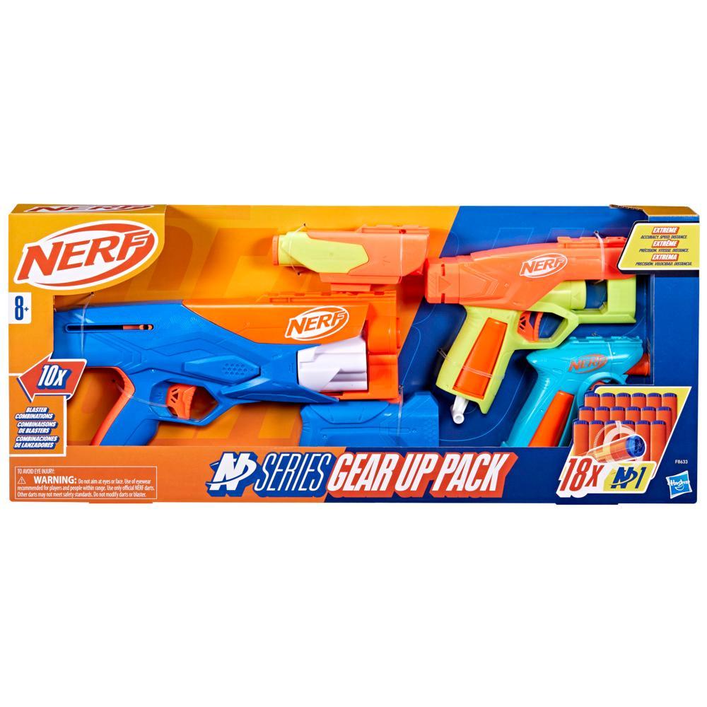 Nerf N1: Gear Up Pack 3 Lanzador De Dardos