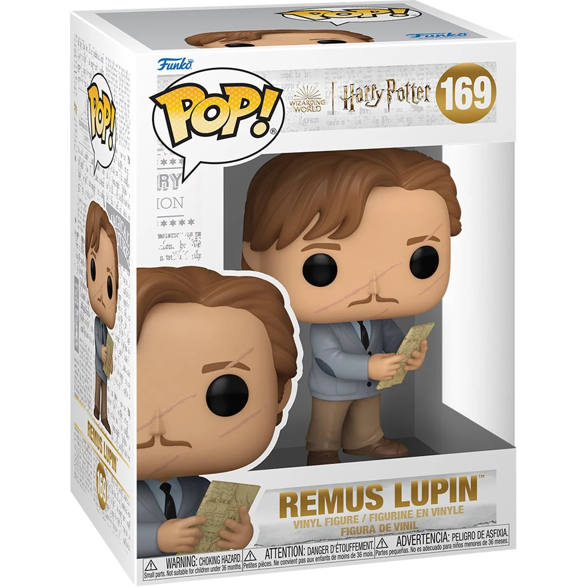 Funko Pop Movies: Harry Potter y El Prisionero De Azkaban - Lupin Con Mapa