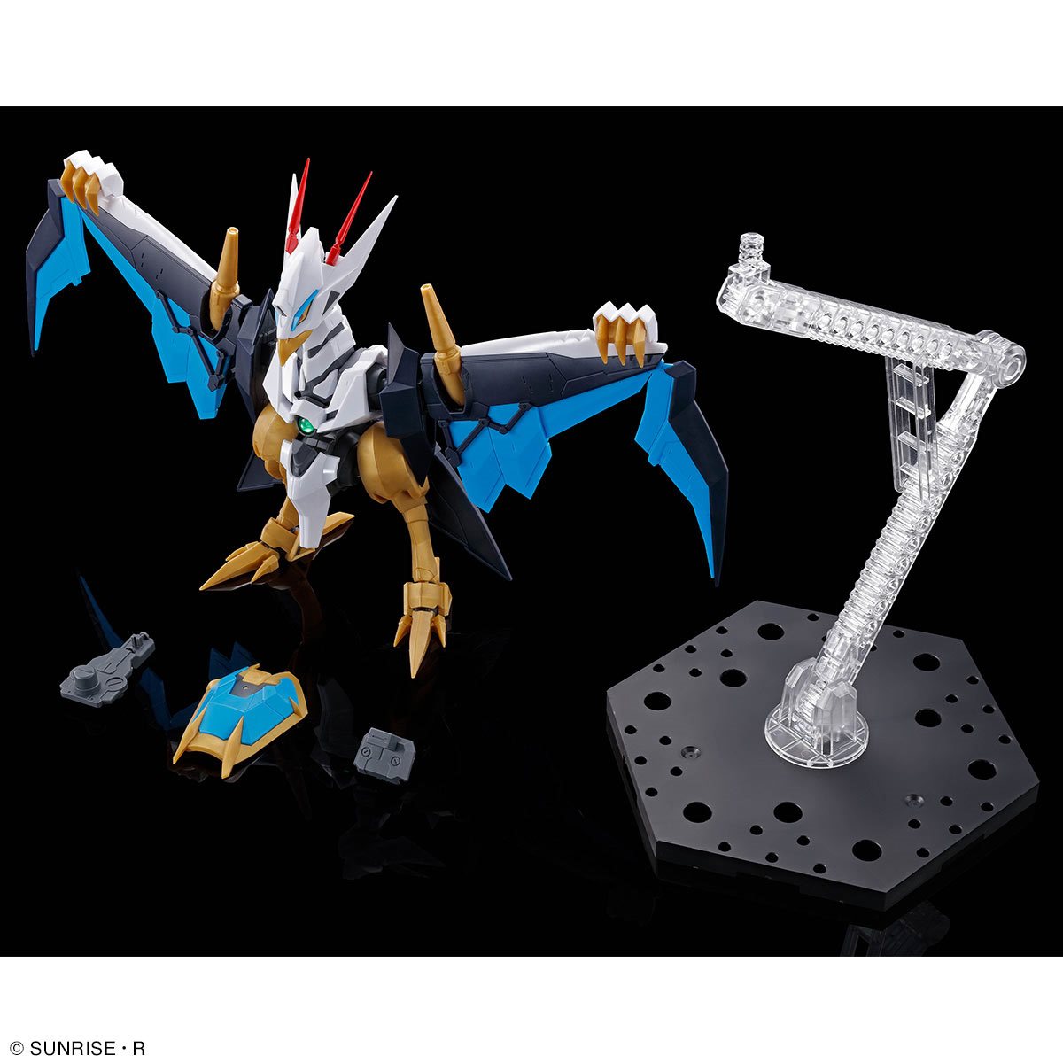 Bandai Hobby Gunpla High Grade Amplified Model Kit: Mashin Hero Wataru - Imgn Kujinmaru Kit De Plastico