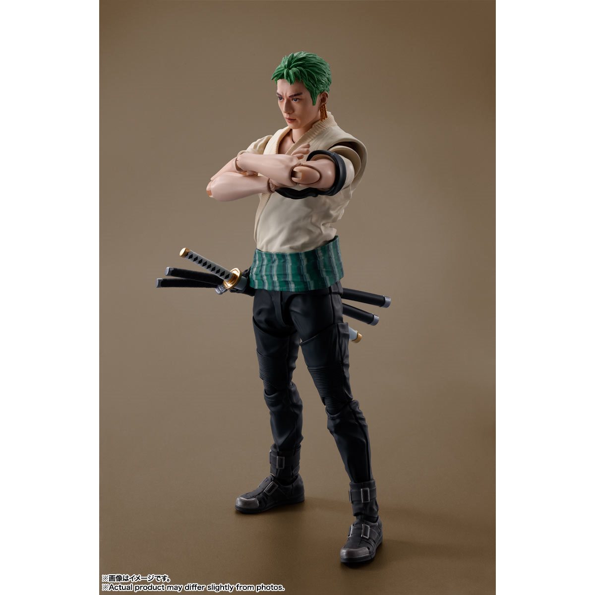 Bandai Tamashii Nations SH Figuarts: One Piece Netflix - Roronoa Zoro Figura De Accion