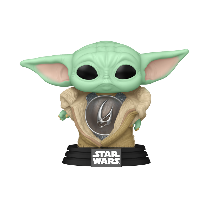 Funko Pop Star Wars: The Mandalorian - Din Grogu con Armadura