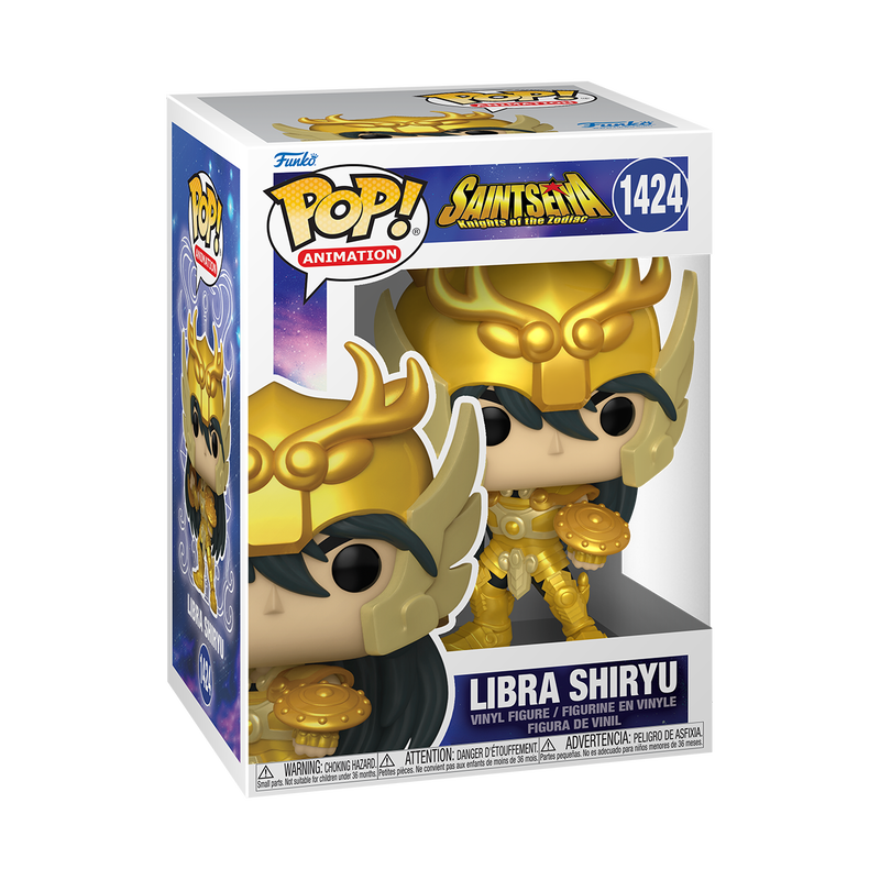 Funko Pop Animation: Los Caballeros Del Zodiaco - Shiryu Armadura Dorada De Libra