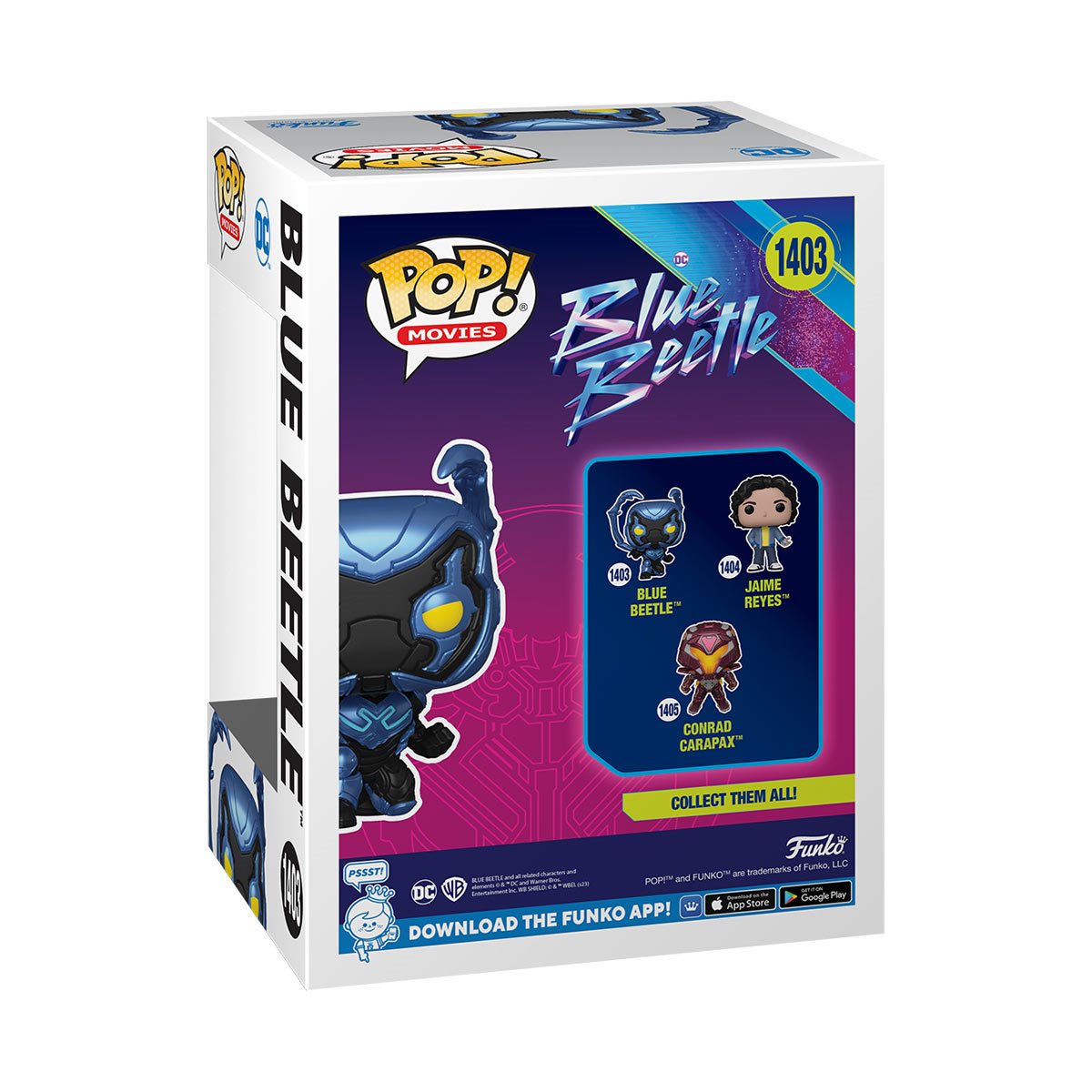 Funko Pop Movies: DC Blue Beetle - Blue Beetle