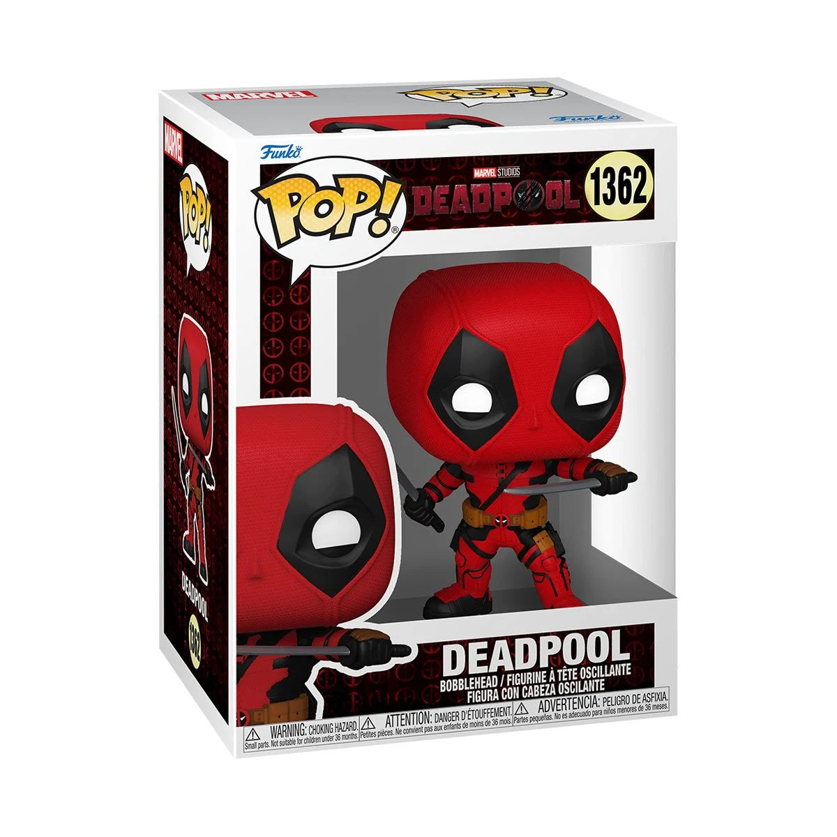 Funko Pop Marvel: Deadpool y Wolverine - Deadpool