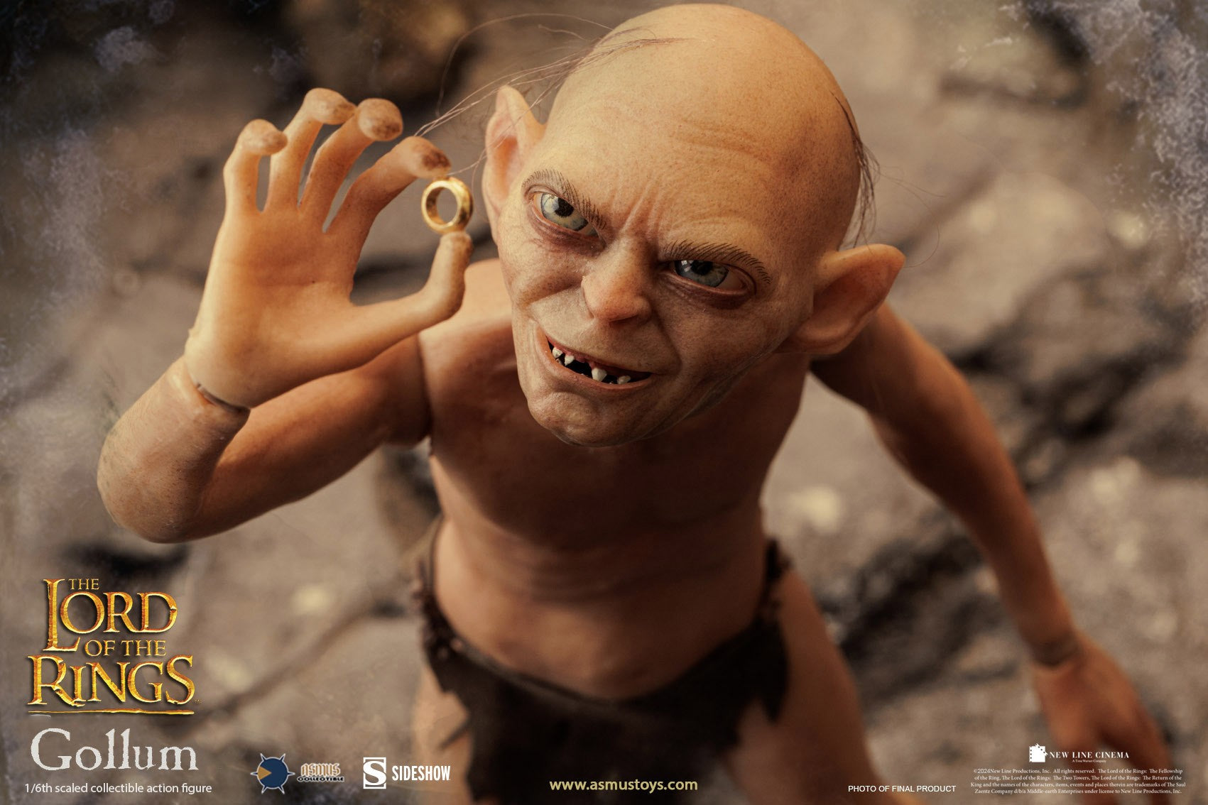 Asmus Collectible Toys: The Lord Of The Rings - Gollum Escala 1/6