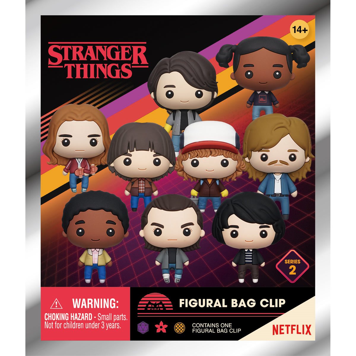 Monogram Llavero 3D para Mochila: Stranger Things - Figura Sorpresa Series 2