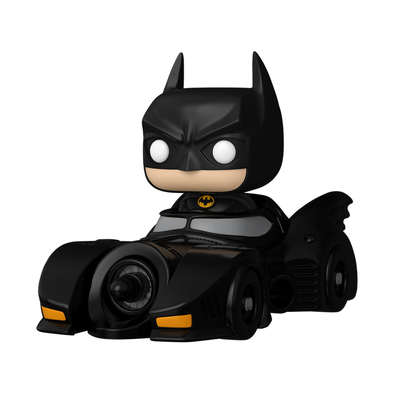 Funko Pop Rides Deluxe: DC Batman 85 Aniversario - Batman con Batimobil