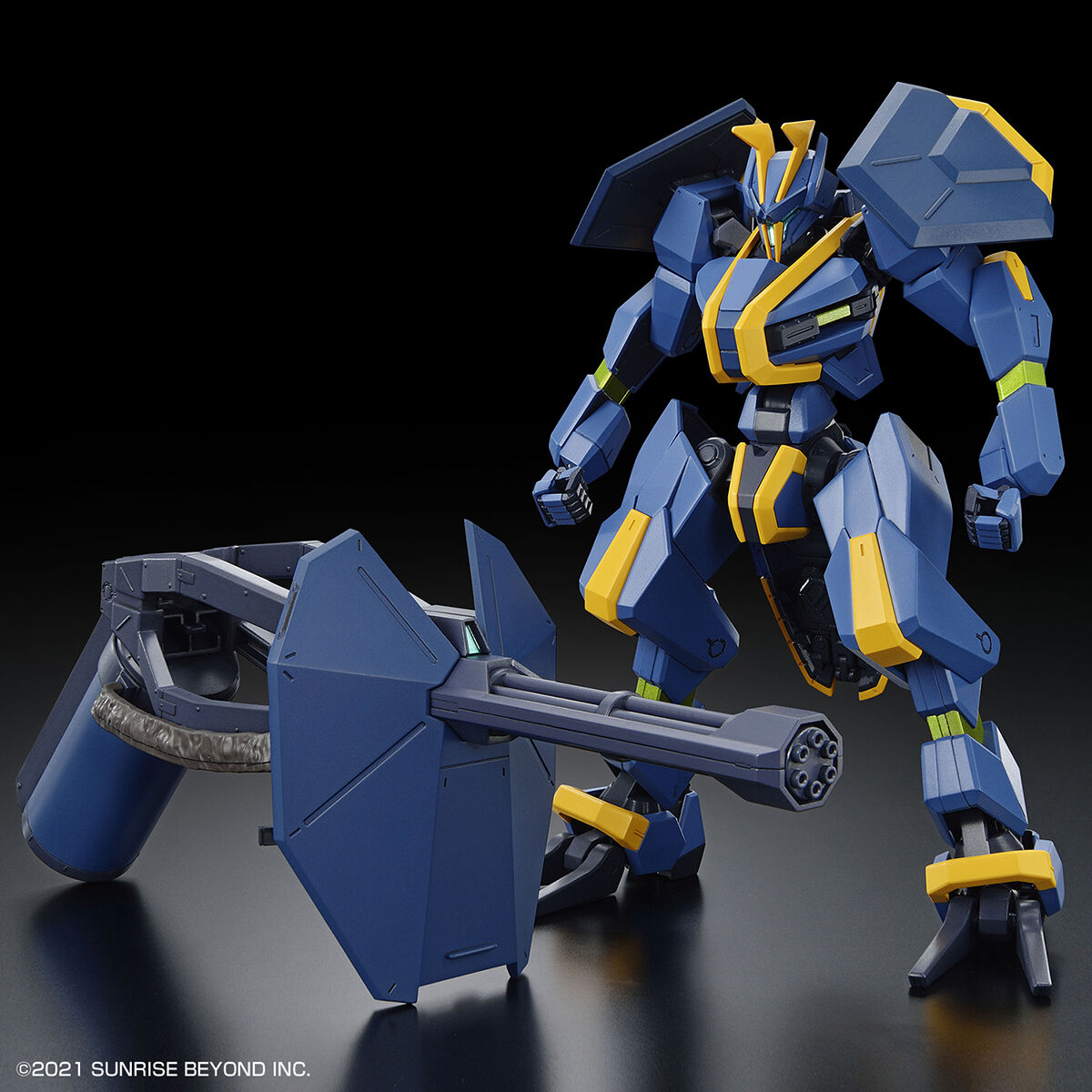 Bandai Hobby Gunpla High Grade Model Kit: Amaim Warrior At The Borderline - Mailes Jogan Kai Escala 1/72