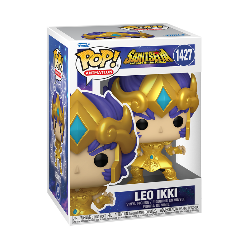 Funko Pop Animation: Los Caballeros Del Zodiaco - Ikki Armadura Dorada De Leo