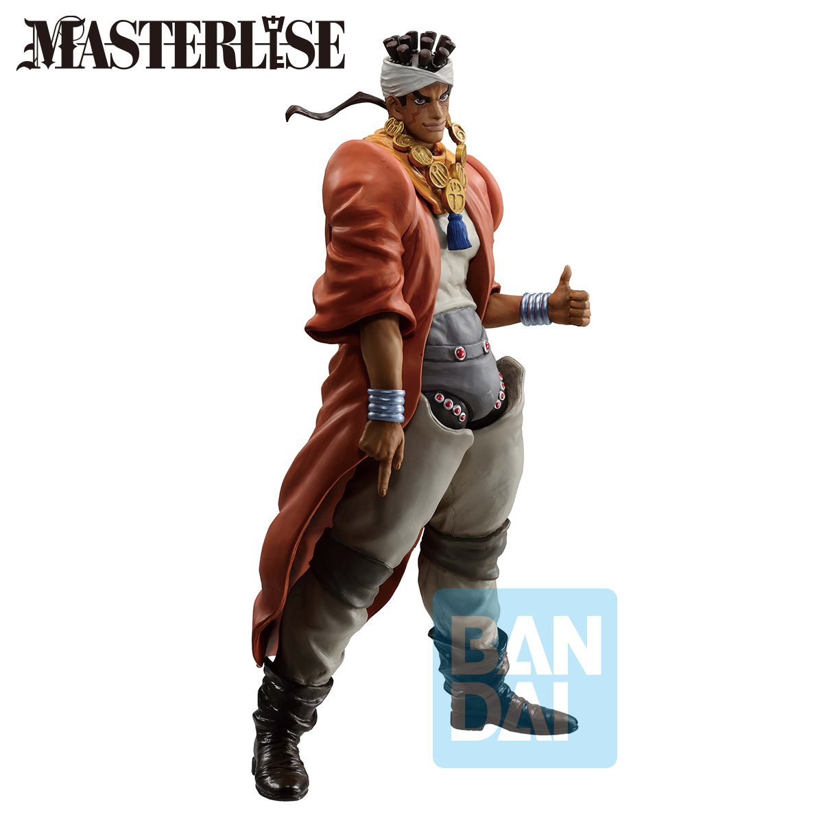 Bandai Tamashii Nations: JoJo's Bizarre Adventure Stardust Crusaders - Mohammed Avdol Estatua Ichibansho Masterlise