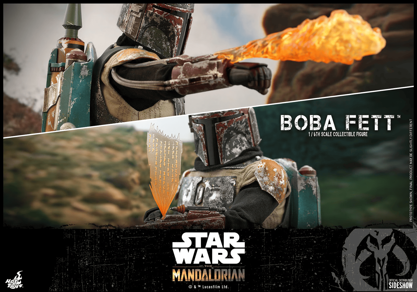 Hot Toys Television Masterpiece: Star Wars The Mandalorian - Boba Fett Escala 1/6