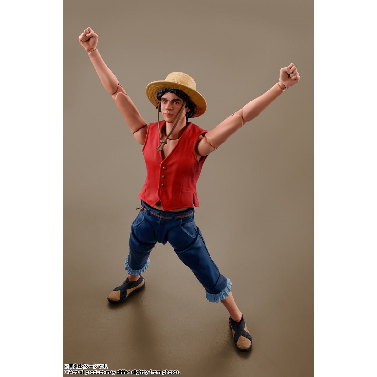 Bandai Tamashii Nations SH Figuarts: One Piece Netflix - Monkey D Luffy Figura De Accion