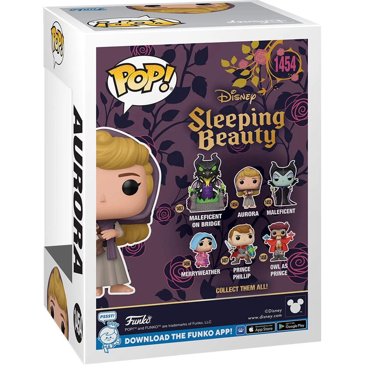 Funko Pop Disney: La Bella Durmiente 65 Aniversario - Aurora con Buho