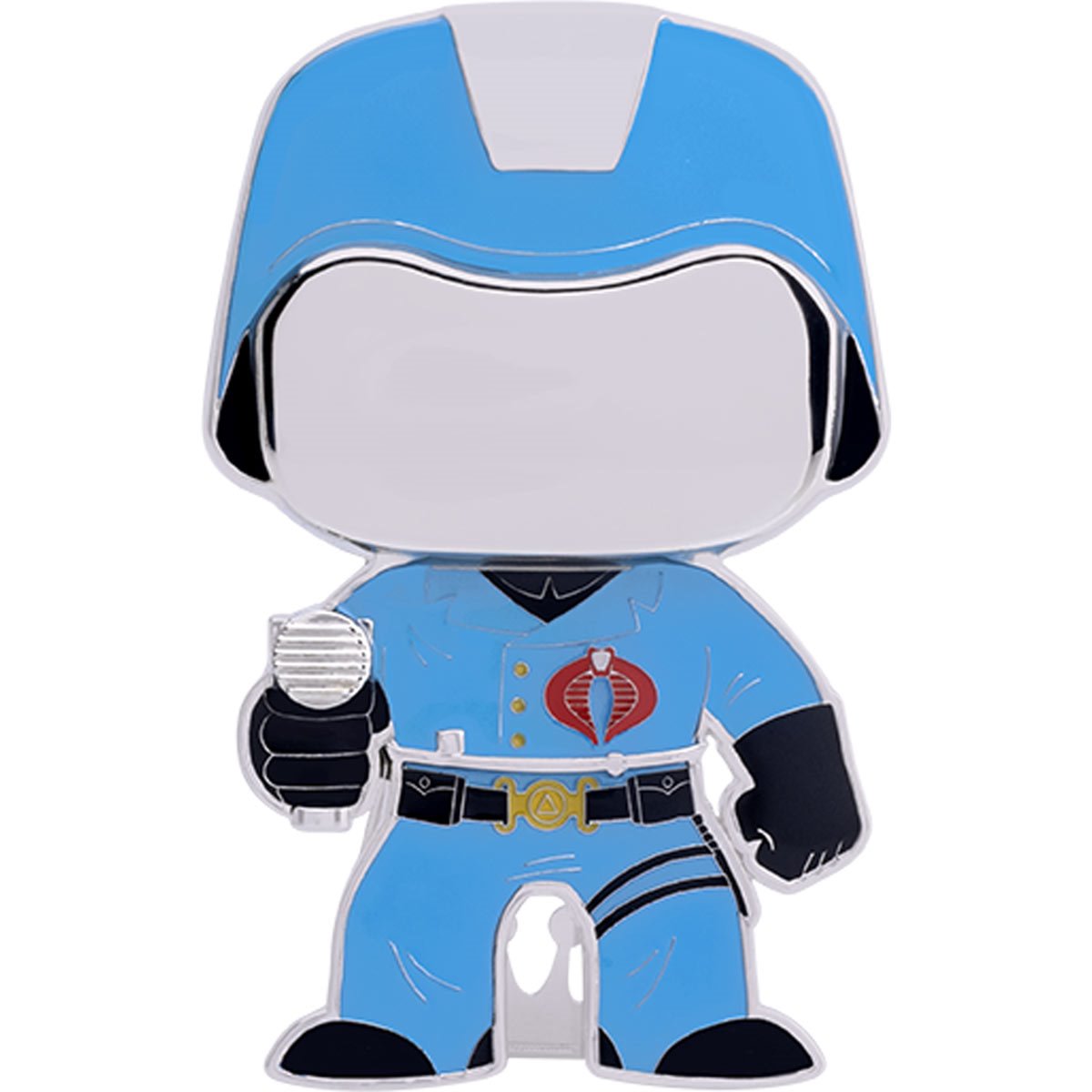 Funko Pop Pin: Gi Joe - Comandante Cobra Esmaltado