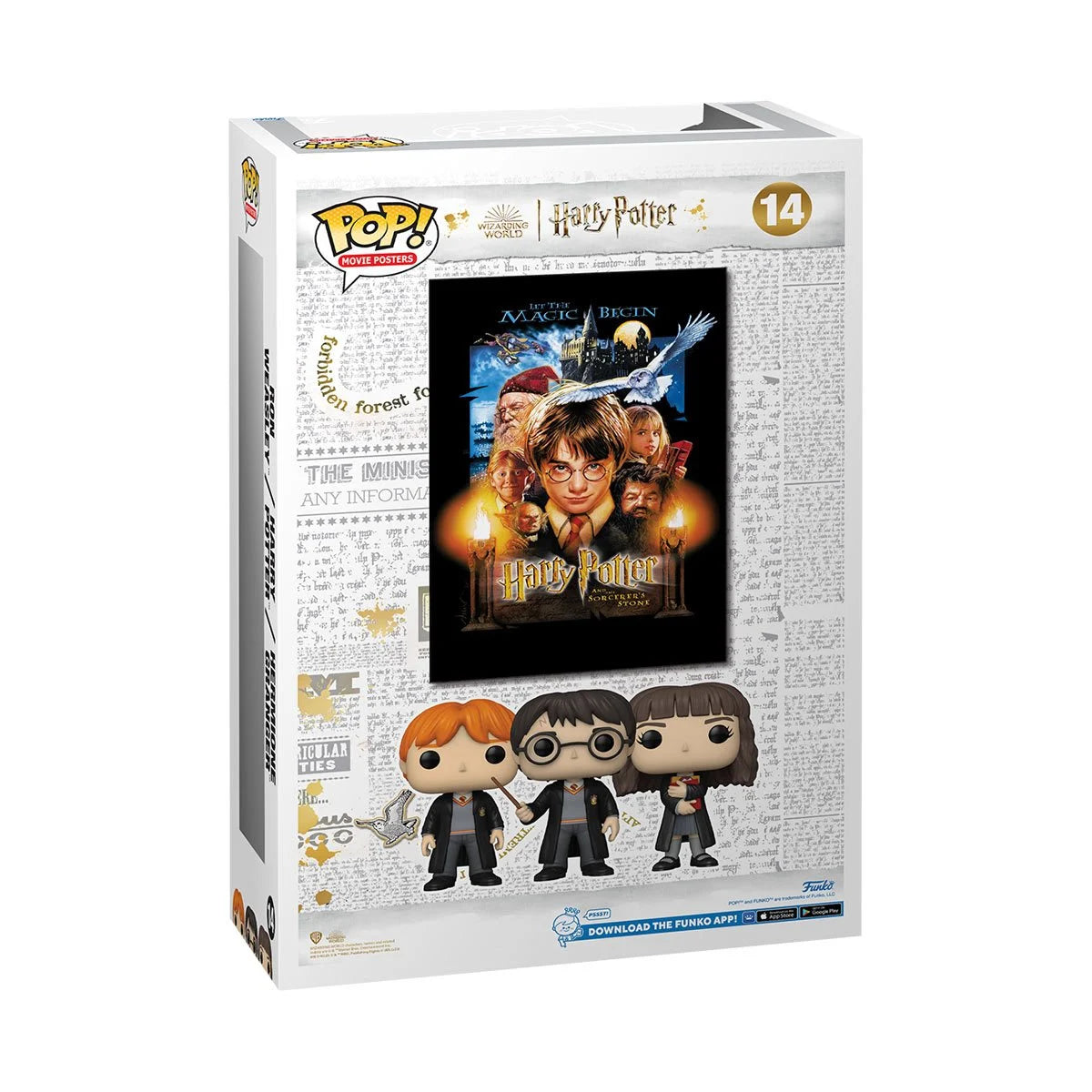 Funko Pop Movie Poster: Harry Potter - Harry Potter y La Piedra Filosofal