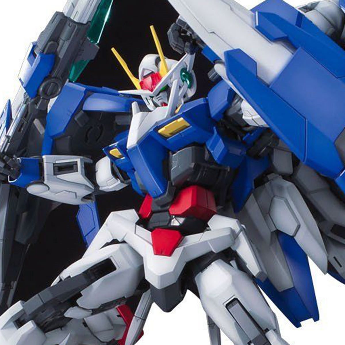 Bandai Hobby Gunpla Master Grade Model Kit: Mobile Suit Gundam 00 - Raiser Escala 1/100