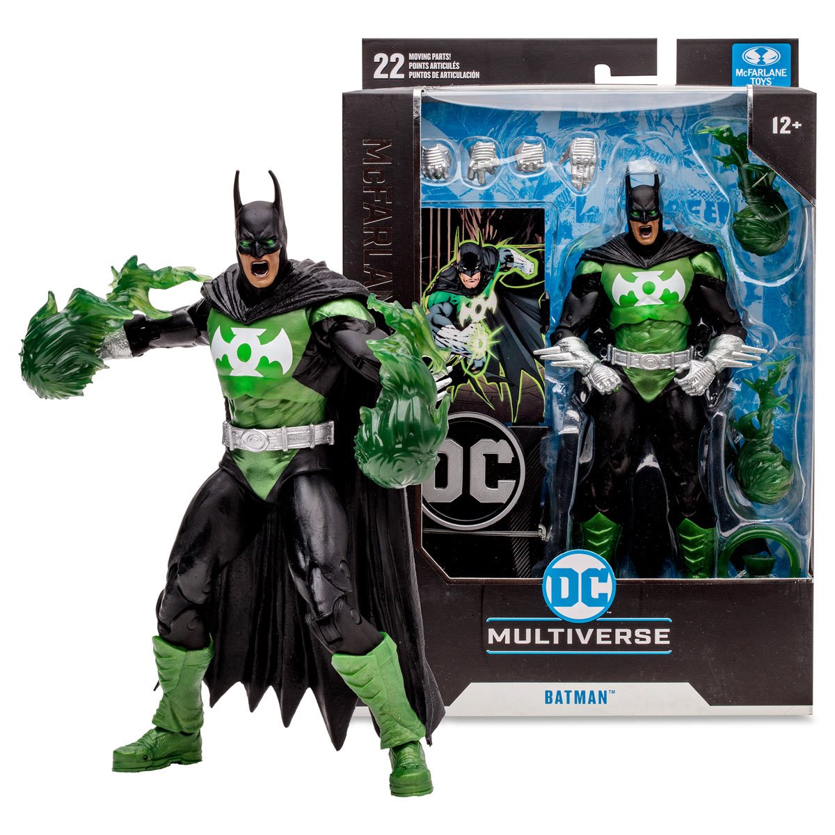 McFarlane Figura de Accion DC Collector Edition: DC Comics - Batman Como Linterna Verde 7 Pulgadas