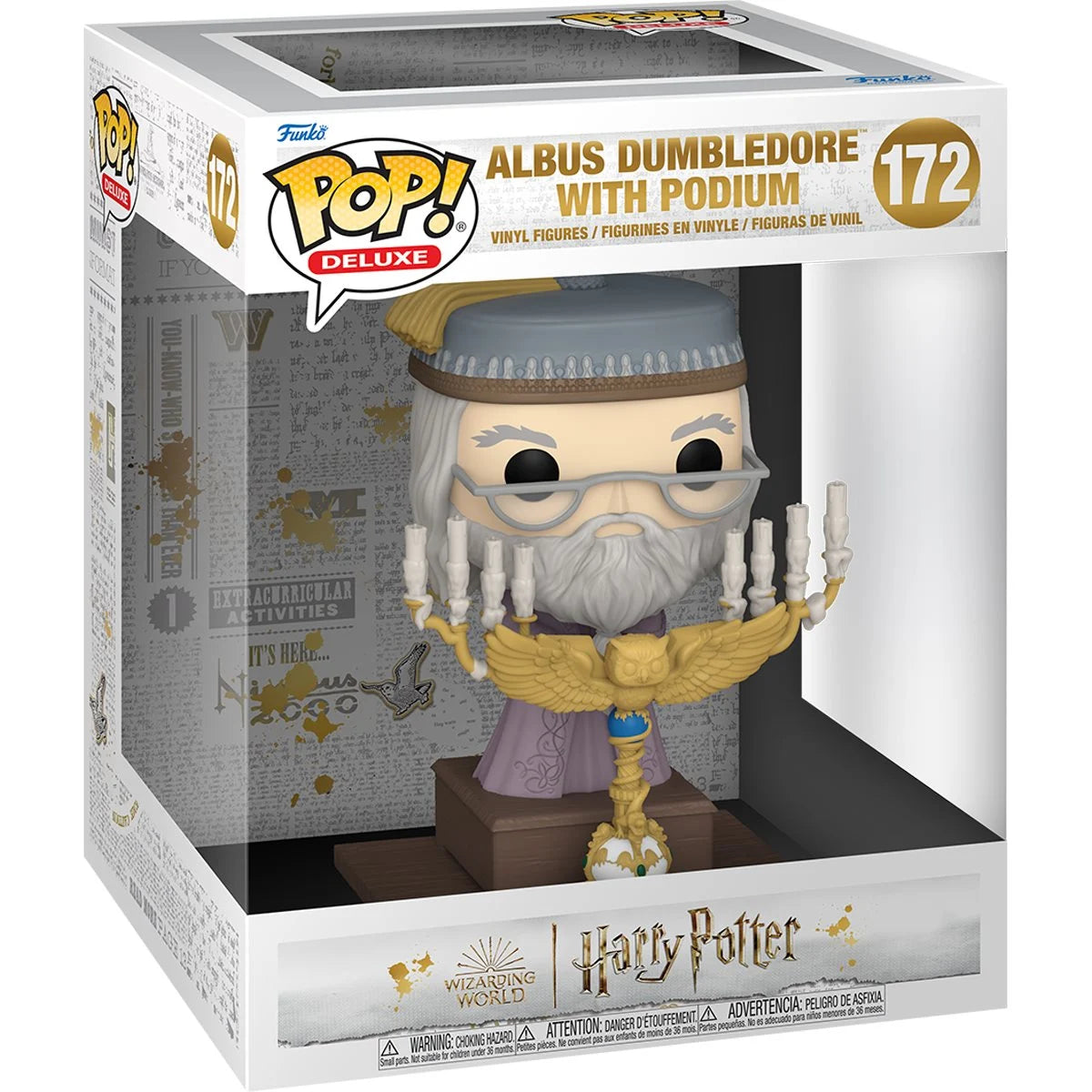 Funko Pop Deluxe: Harry Potter y El Prisionero De Azkaban - Dumbledore Con Podium