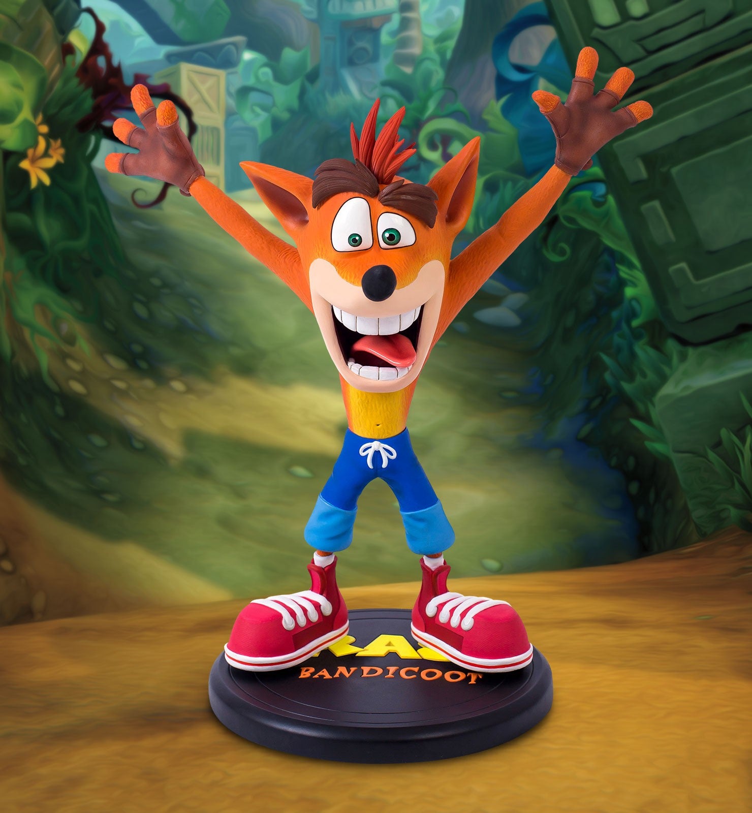 First 4 Figures: Crash Bandicoot - Crash 9 Pulgadas