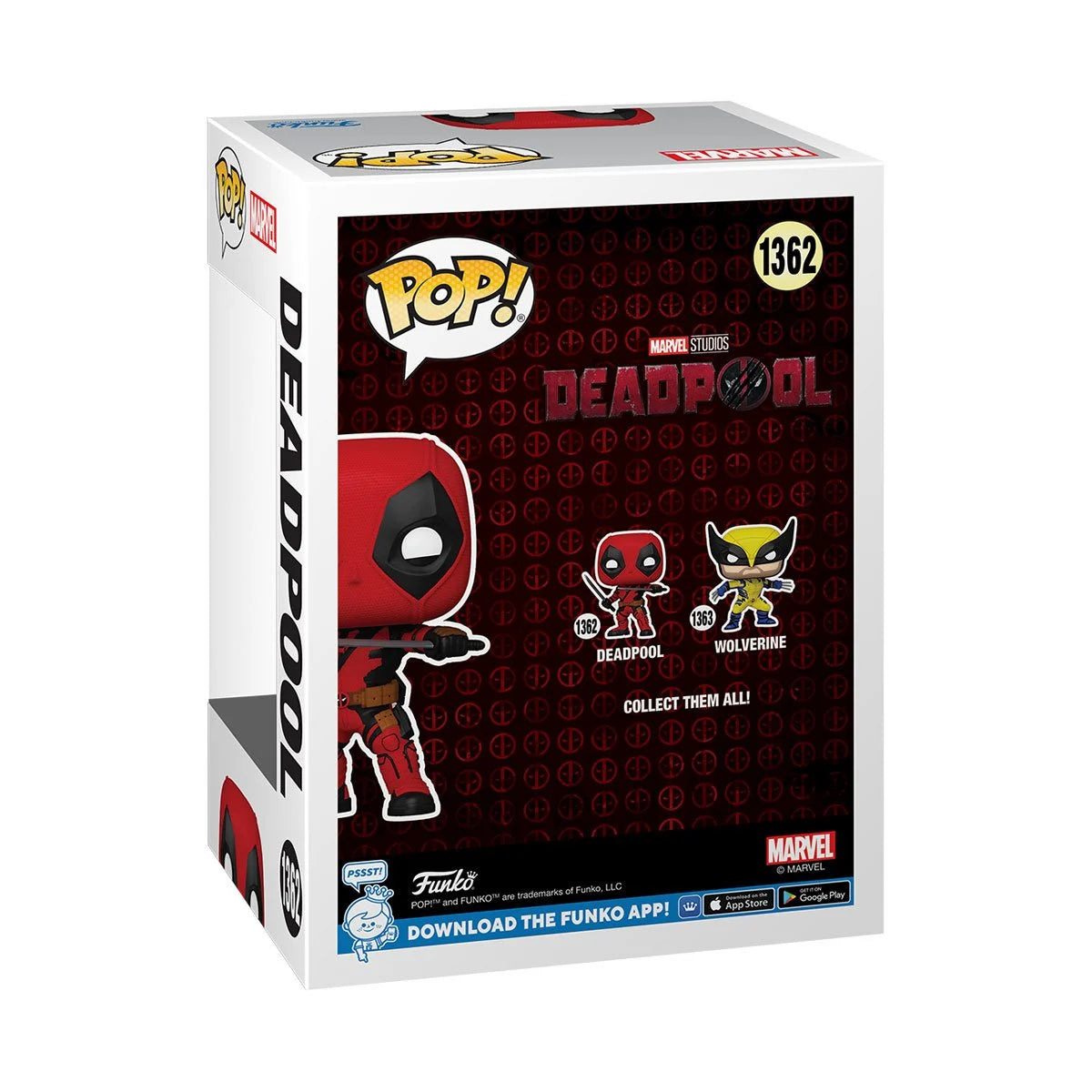 Funko Pop Marvel: Deadpool y Wolverine - Deadpool