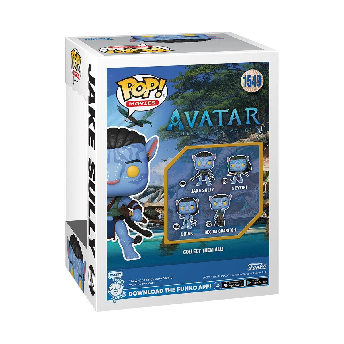 Funko Pop Movies: Avatar 2 The Way Of Water - Jake Sully Pose De Batalla