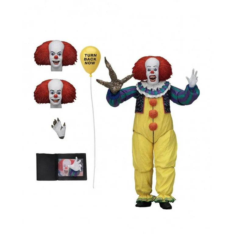 NECA Figura de Accion Ultimate: IT Eso 1990 - Pennywise Version 2 7 Pulgadas