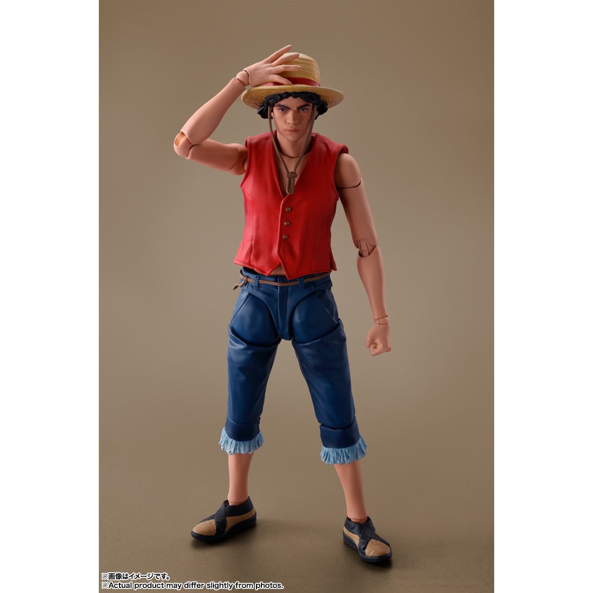 Bandai Tamashii Nations SH Figuarts: One Piece Netflix - Monkey D Luffy Figura De Accion