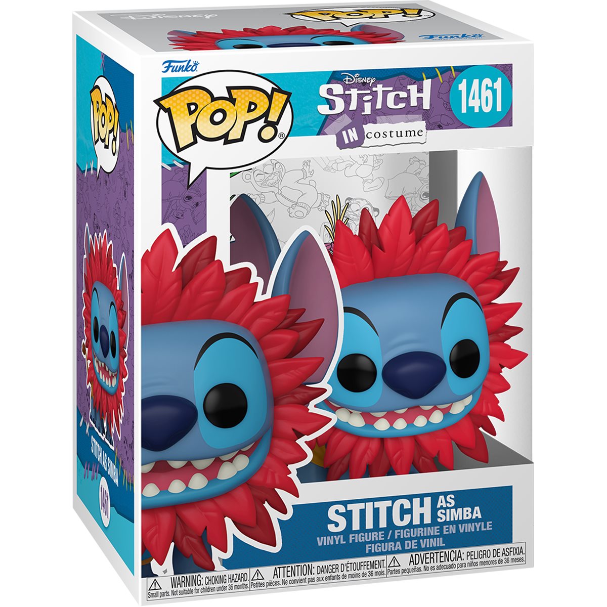 Funko Pop Disney: Stitch In Costume - Stitch Como Simba