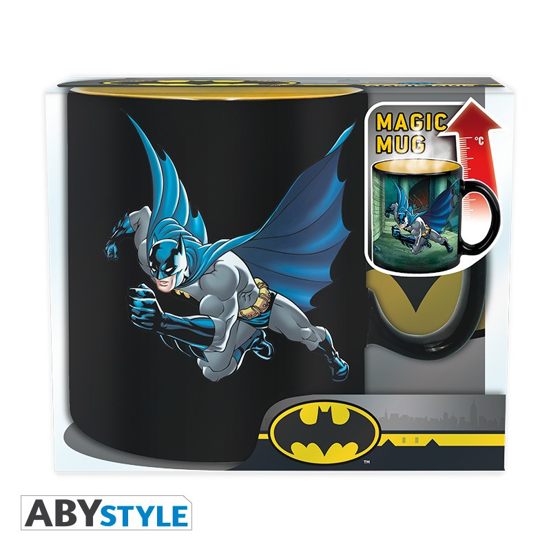 ABYStyle Taza Termocromatica: Dc Comics - Batman vs The Joker 460 ml