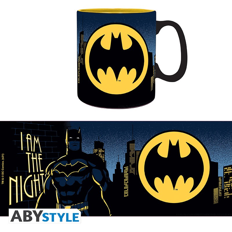 ABYstyle Taza De Ceramica: Dc Comics - Batman El Caballero Oscuro 460 ml