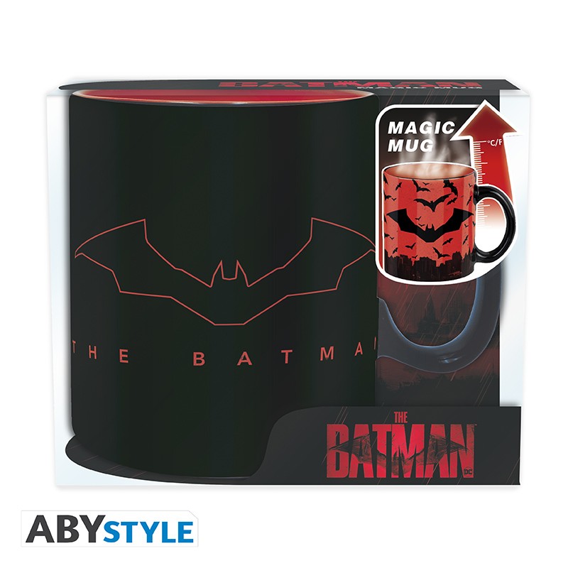 ABYstyle Taza Termocromatica: DC Comics - Batman 460 ml