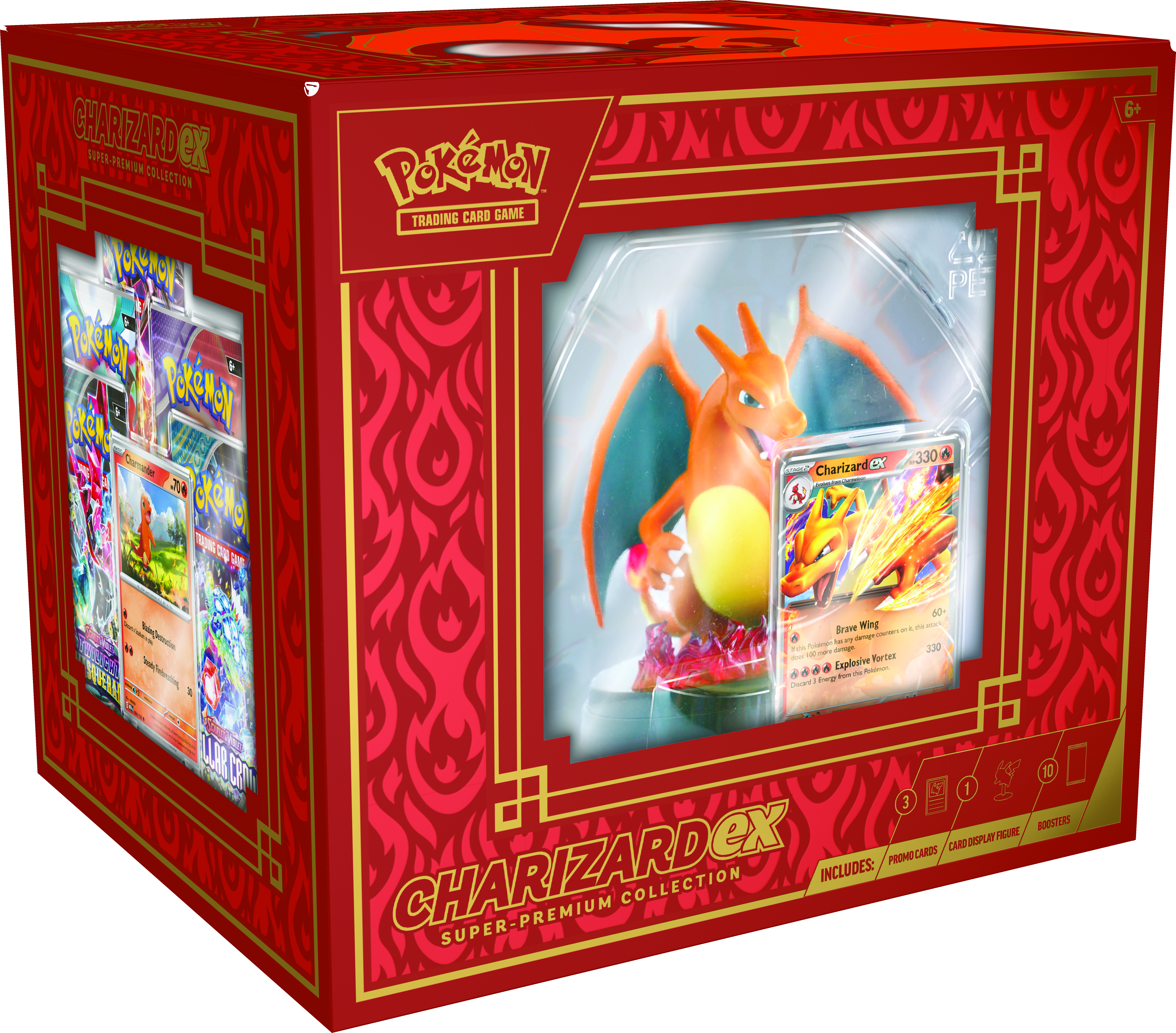 Pokemon TCG: Charizard ex Super Premium Collection En Ingles