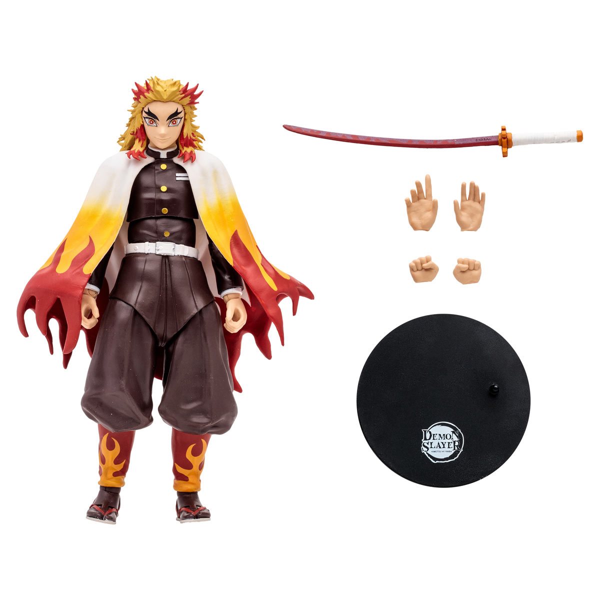 McFarlane Figura de Accion: Demon Slayer - Kyojuro Rengoku 7 Pulgadas