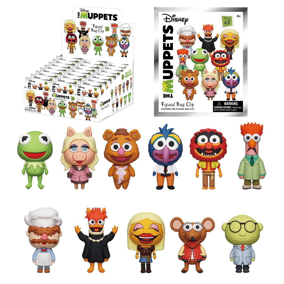 Monogram Llavero 3D: Disney The Muppets - Figura Sorpresa