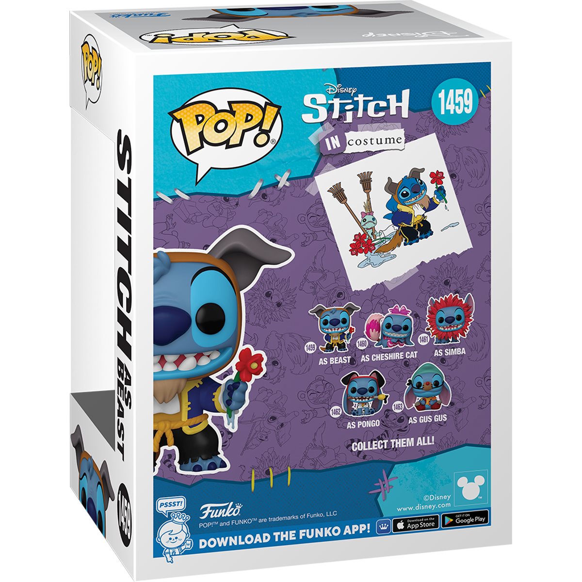 Funko Pop Disney: Stitch In Costume - Stitch Como Bestia