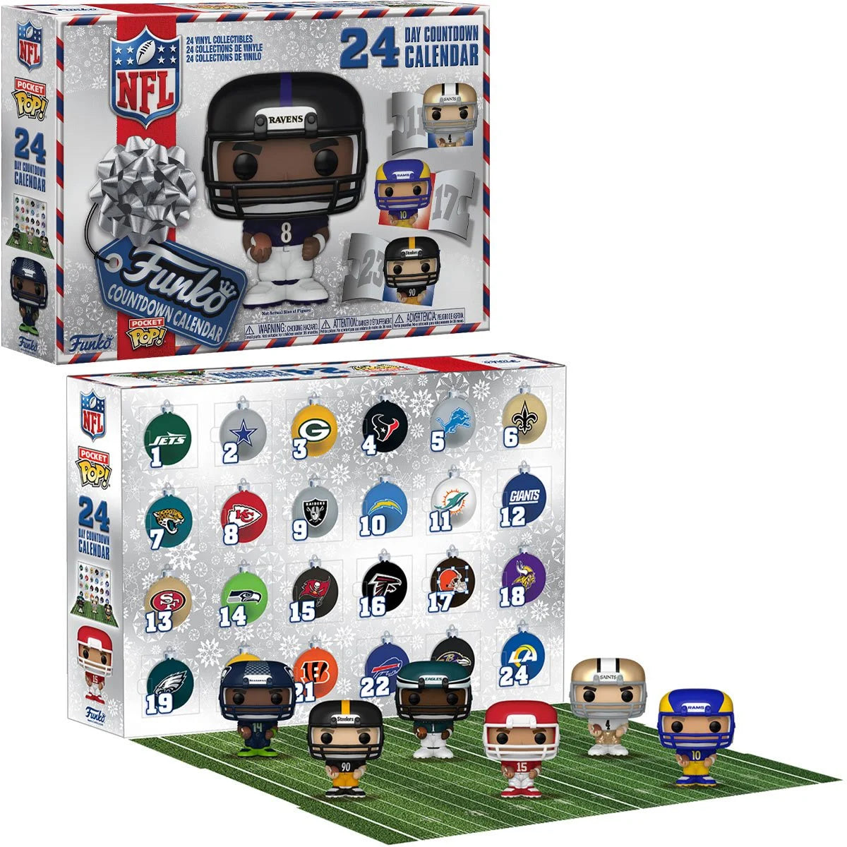 Funko Calendario de Adviento: NFL 24 Dias Navidad 2024