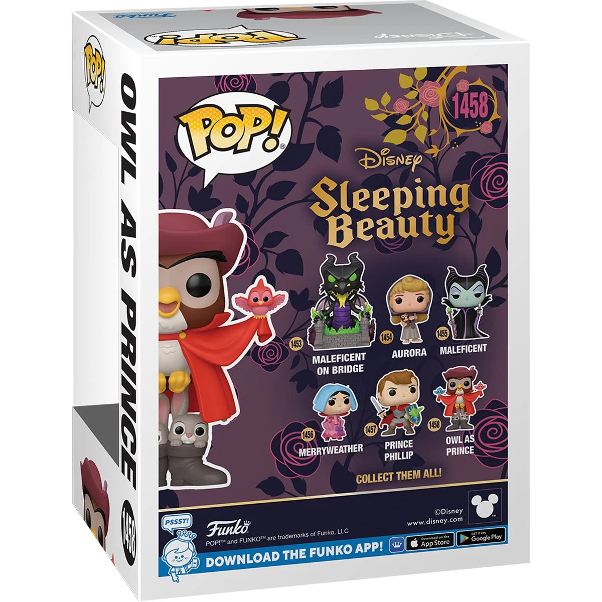 Funko Pop Disney: La Bella Durmiente 65 Aniversario - Buho como Principe