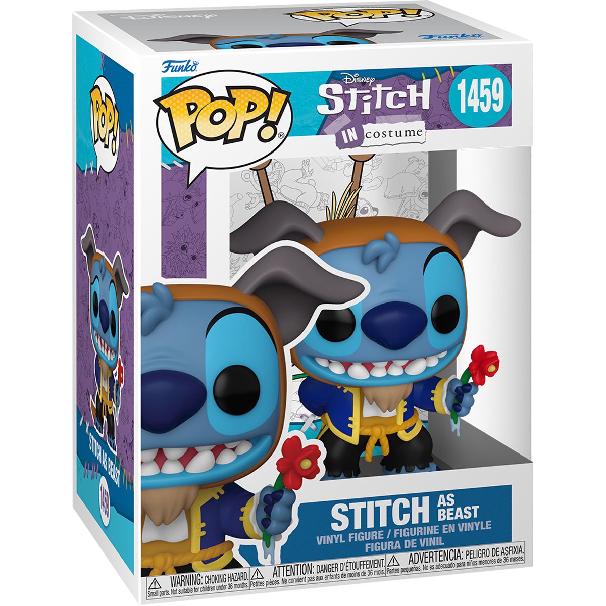 Funko Pop Disney: Stitch In Costume - Stitch Como Bestia